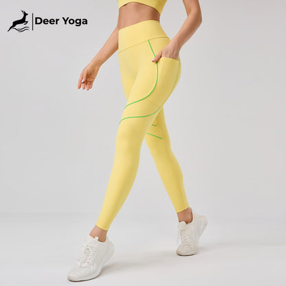 Deer Yoga Women's Sleeveless Sportswear Set